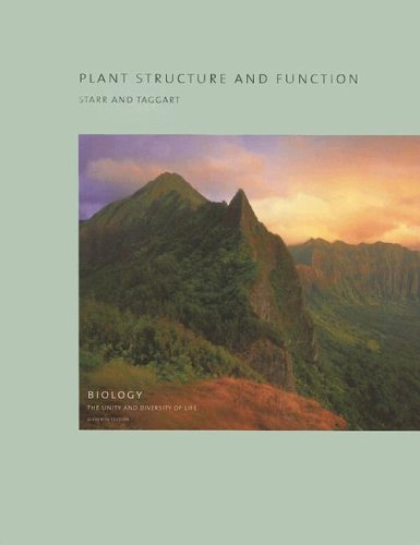 Beispielbild fr Plant Structure and Function zum Verkauf von ThriftBooks-Atlanta