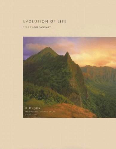 Volume 2 - Evolution of Life (9780495125792) by Starr, Cecie; Taggart, Ralph