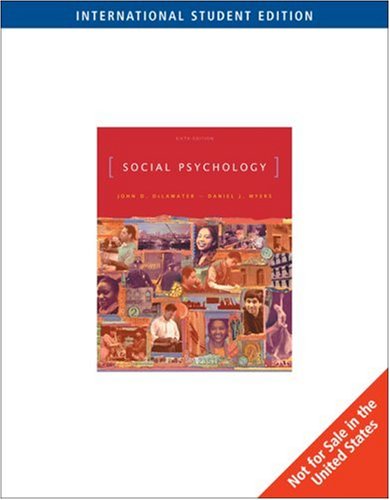 9780495128182: Social Psychology