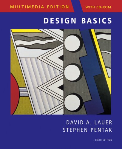 Stock image for Design Basics, Multimedia Edition (with ArtExperience CD-ROM) for sale by SecondSale