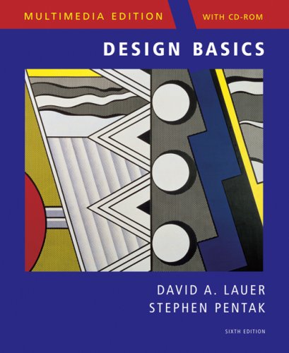 Stock image for Design Basics, Multimedia Edition (with ArtExperience CD-ROM) for sale by Jenson Books Inc