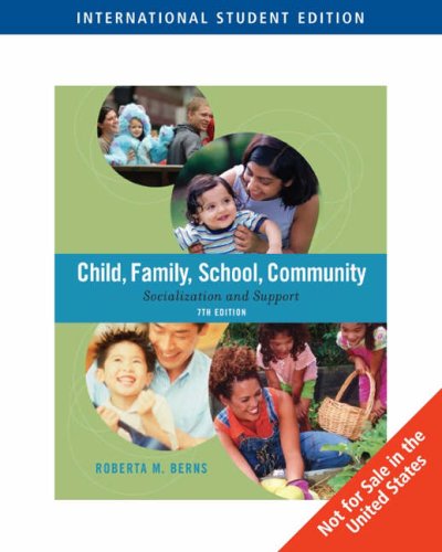 9780495128793: Child, Family, School, Community: Socialization and Support