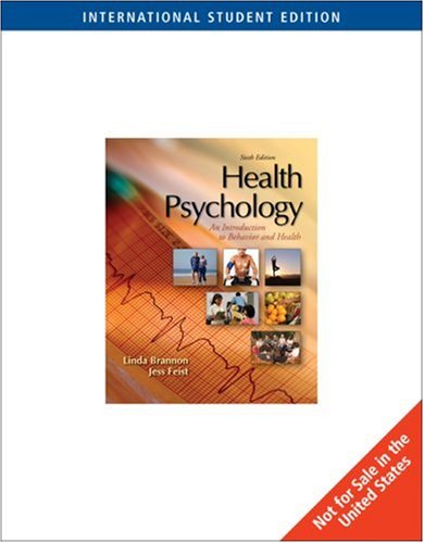 Imagen de archivo de Health Psychology a la venta por ThriftBooks-Dallas