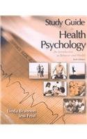 Imagen de archivo de Health Psychology: An Introduction to Behavior and Health, Study Guide a la venta por HPB-Red