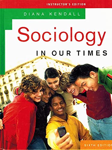 Imagen de archivo de Sociology in Our Times a la venta por Books From California