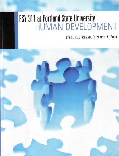 9780495142669: HUMAN DEVELOPMENT PSY 311 at Portland State University