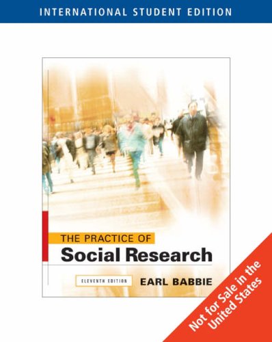 Beispielbild fr The Practice of Social Research zum Verkauf von WorldofBooks