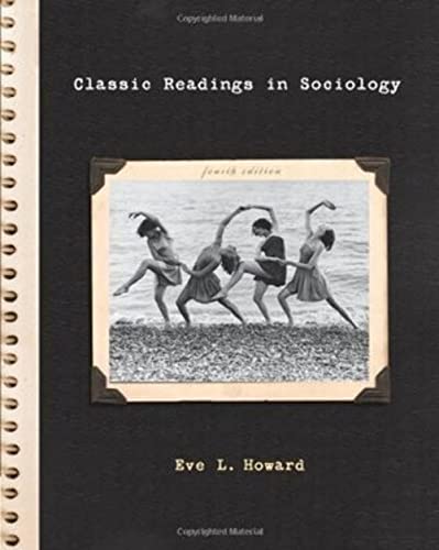 Beispielbild fr Classic Readings in Sociology zum Verkauf von SecondSale