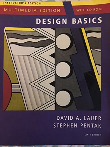 Stock image for Design Basics: Multimedia Edition With CD-ROM, Instructor's Edition, 6th for sale by Better World Books: West