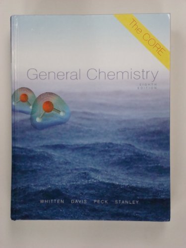 Imagen de archivo de General Chemistry: The Core a la venta por HPB-Red