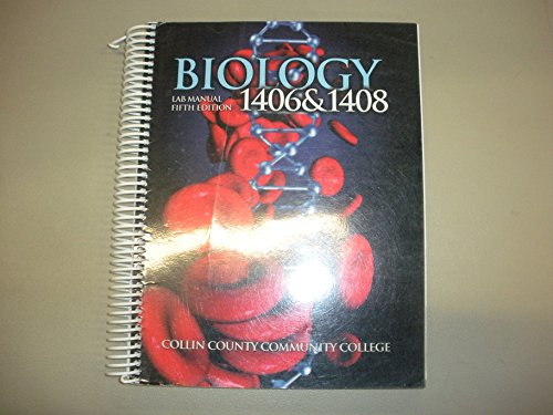 Imagen de archivo de Biology 1406 & 1408 a la venta por HPB-Red