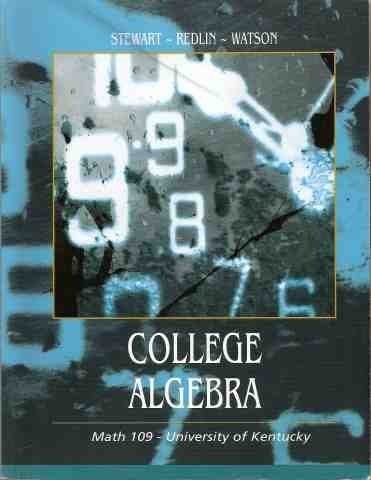 Stock image for College Algebra - Math 109 University of Kentucky for sale by ThriftBooks-Atlanta