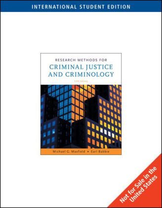 Beispielbild fr Research Methods for Criminal Justice and Criminology (ISE) zum Verkauf von Better World Books