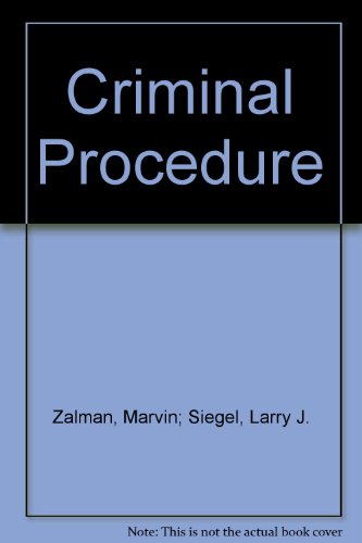 Stock image for Criminal Procedure for sale by Wonder Book