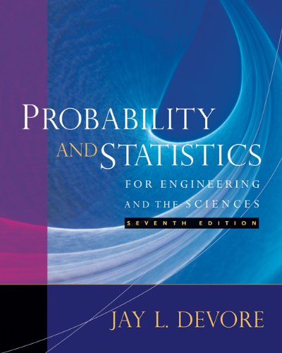 Beispielbild fr Student Solutions Manual for Devore?s Probability and Statistics for Engineering and the Sciences, 7th zum Verkauf von Your Online Bookstore