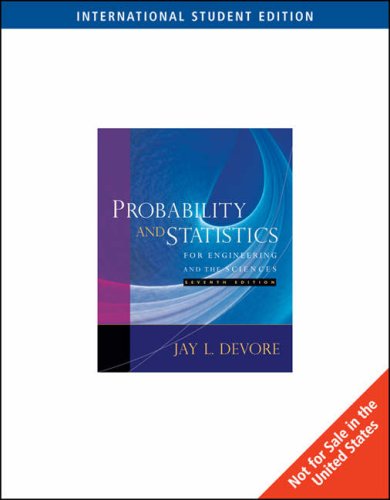 9780495382232: Probability and Statistics for Engineering and the Sciences