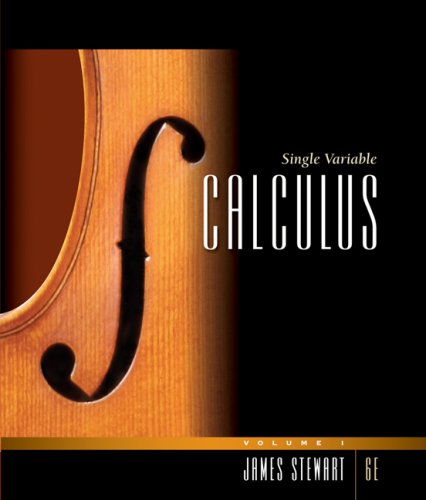 Imagen de archivo de Single Variable Calculus, Volume 1 a la venta por SecondSale