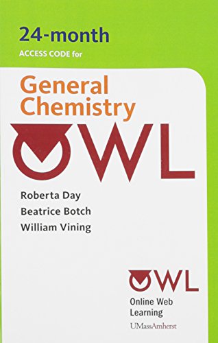 9780495384410: OWL (24 months) Printed Access Card for General Chemistry (24 Month on-Line Access Code)