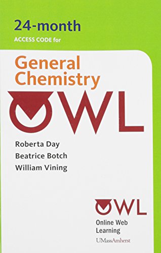 9780495384410: OWL (24 months) Printed Access Card for General Chemistry