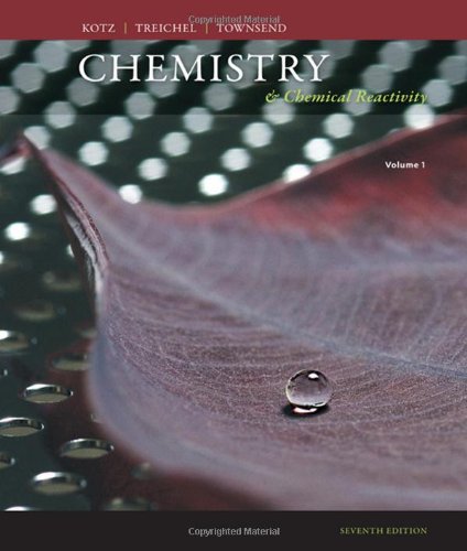 Imagen de archivo de Chemistry & Chemical Reactivity, Volume 1 - 7th Edition a la venta por The Book Cellar, LLC