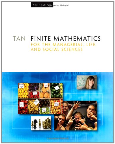 Imagen de archivo de Finite Mathematics for the Managerial Life, and Social Sciences a la venta por Better World Books