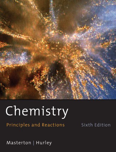 Imagen de archivo de Student Solutions Manual for Masterton/Hurley's Chemistry: Principles and Reactions, 6th a la venta por The Maryland Book Bank