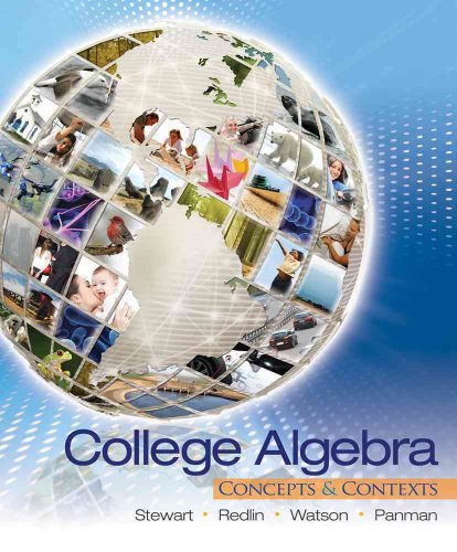 Beispielbild fr College Algebra : Concepts and Contexts zum Verkauf von Better World Books