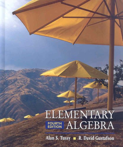 9780495389606: Elementary Algebra