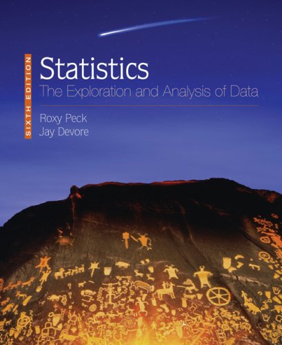 Stock image for Statistics : The Exploration and Analysis of Data for sale by Better World Books