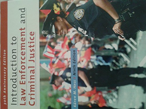 9780495390909: Introduction to Law Enforcement and Criminal Justice