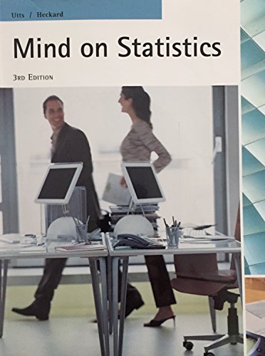 Imagen de archivo de Mind on Statistics Text a la venta por Irish Booksellers