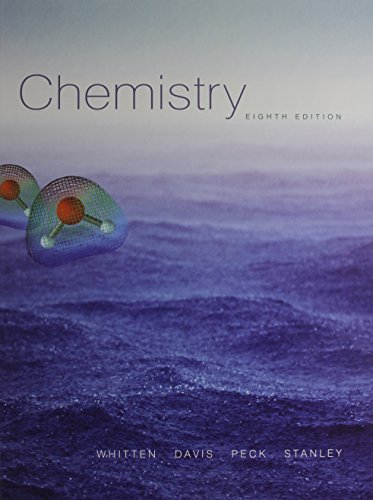 Bundle: Chemistry (with CengageNOW Printed Access Card), 8th + OWL Access Card General Chemistry 2-Semester Printed Access Card (9780495414896) by Whitten, Kenneth W.; Davis, Raymond E.; Peck, Larry; Stanley, George G.