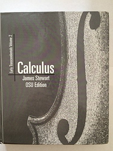 9780495416920: Calculus, Early Transcendentals, Volume 2, OSU Edition