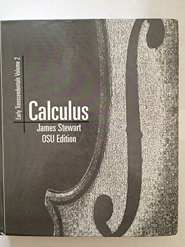 Stock image for Calculus, Early Transcendentals, Volume 2, OSU Edition for sale by ThriftBooks-Dallas