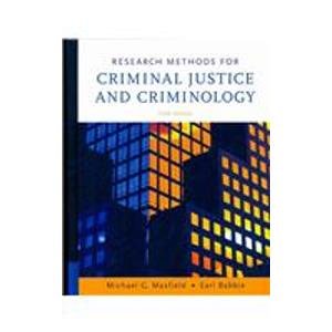 Criminal Justice and Criminology (9780495437871) by Maxfield, Michael G.; Babbie, Earl; Pope, Carl E.; Lovell, Rick; Brandl, Steven G.