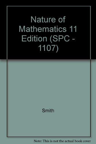 9780495451846: Nature of Mathematics 11 Edition (SPC - 1107)