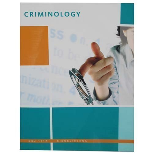 Imagen de archivo de Criminology (The Core, CCJ 1017) a la venta por ThriftBooks-Atlanta