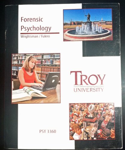 Stock image for Forensic Psychology for sale by -OnTimeBooks-