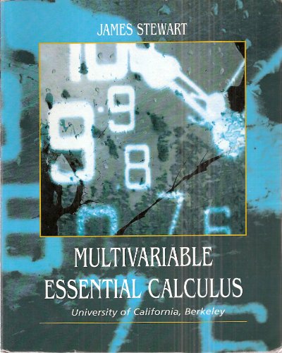 Beispielbild fr Multivariable Essential Calculus - Chapters 9 Through 13 (University of California Berkeley) zum Verkauf von HPB-Red