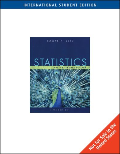 Stock image for Statistics: An Introduction, International Edition, 5Th Edition for sale by Basi6 International