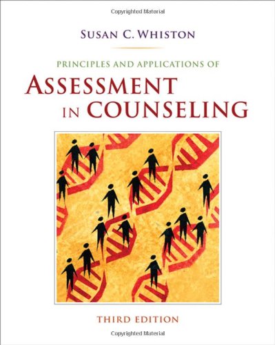 Beispielbild fr Principles and Applications of Assessment in Counseling zum Verkauf von Better World Books
