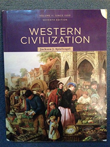 Imagen de archivo de Western Civilization: Volume II: Since 1500 a la venta por SecondSale