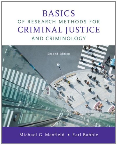 Stock image for Basics of Research Methods for Criminal Justice and Criminology for sale by Wonder Book