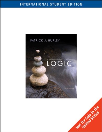 Beispielbild fr A Concise Introduction to Logic zum Verkauf von Lost Books