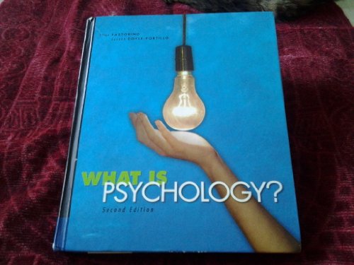 Imagen de archivo de What Is Psychology? a la venta por Better World Books: West