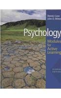 Imagen de archivo de Psychology: Modules for Active Learning with Concept Modules with Note-Taking and Practice Exams a la venta por More Than Words