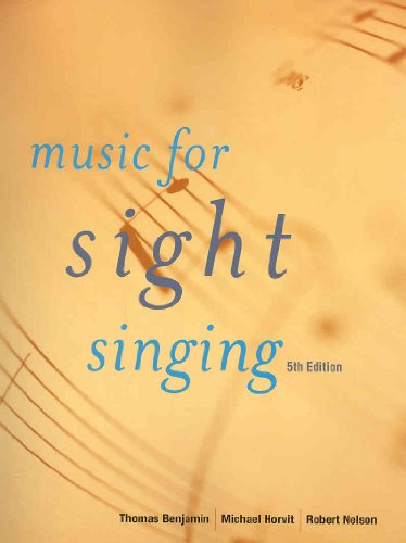 Imagen de archivo de Music for Sight Singing a la venta por New Legacy Books