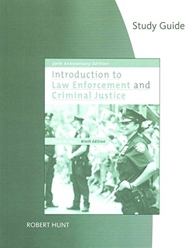 Study Guide for Hess' Introduction to Law Enforcement and Criminal Justice, 9th (9780495505471) by Hess, KÃ¤ren M.