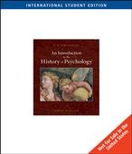 Stock image for An Introduction to the History of Psychology, International Edition for sale by WorldofBooks