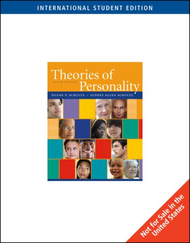 Stock image for THEORIES OF PERSONALITY for sale by Virginia Martin, aka bookwitch